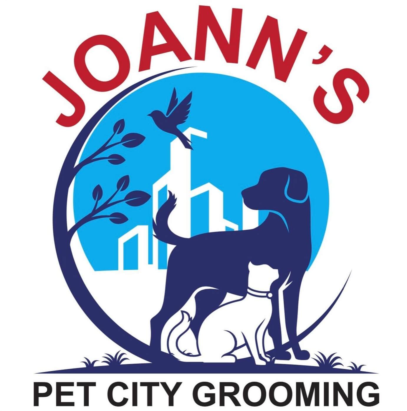 Joann's Pet City Grooming logo
